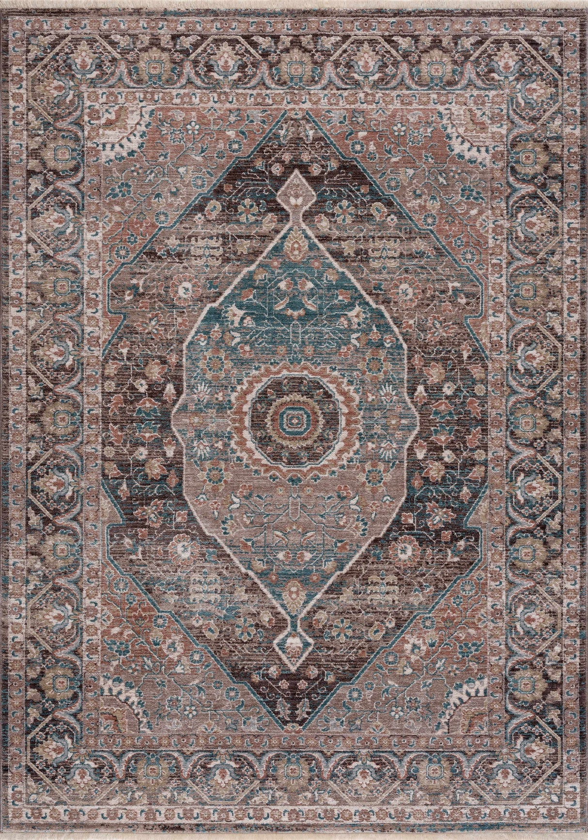 Baychester Brown Area Rug - Clearance