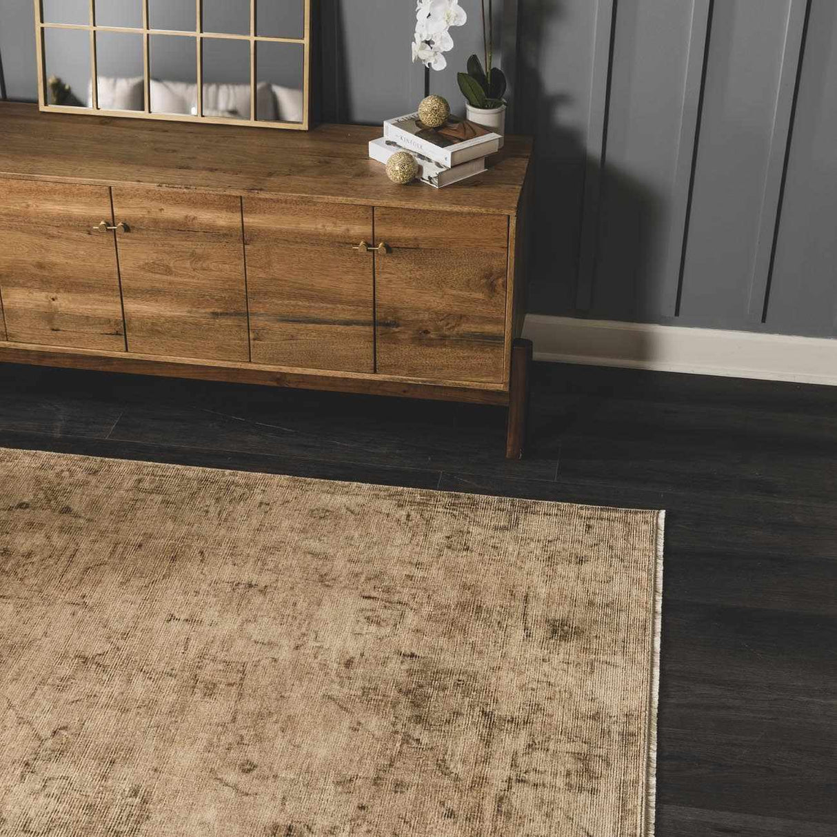 Fetscher I Vintage Medallion Area Rug