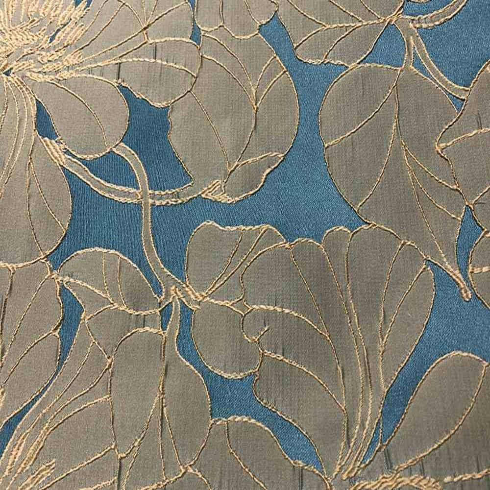 Cambridge Floral Jacquard Tablecloth – Blue