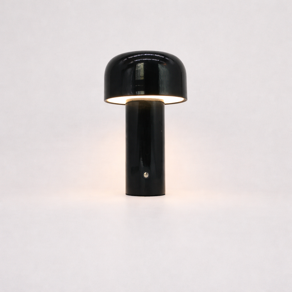 Retro Mushroom LED Table Lamp Touch Sensor Dimmable Rechargeable Desk Light