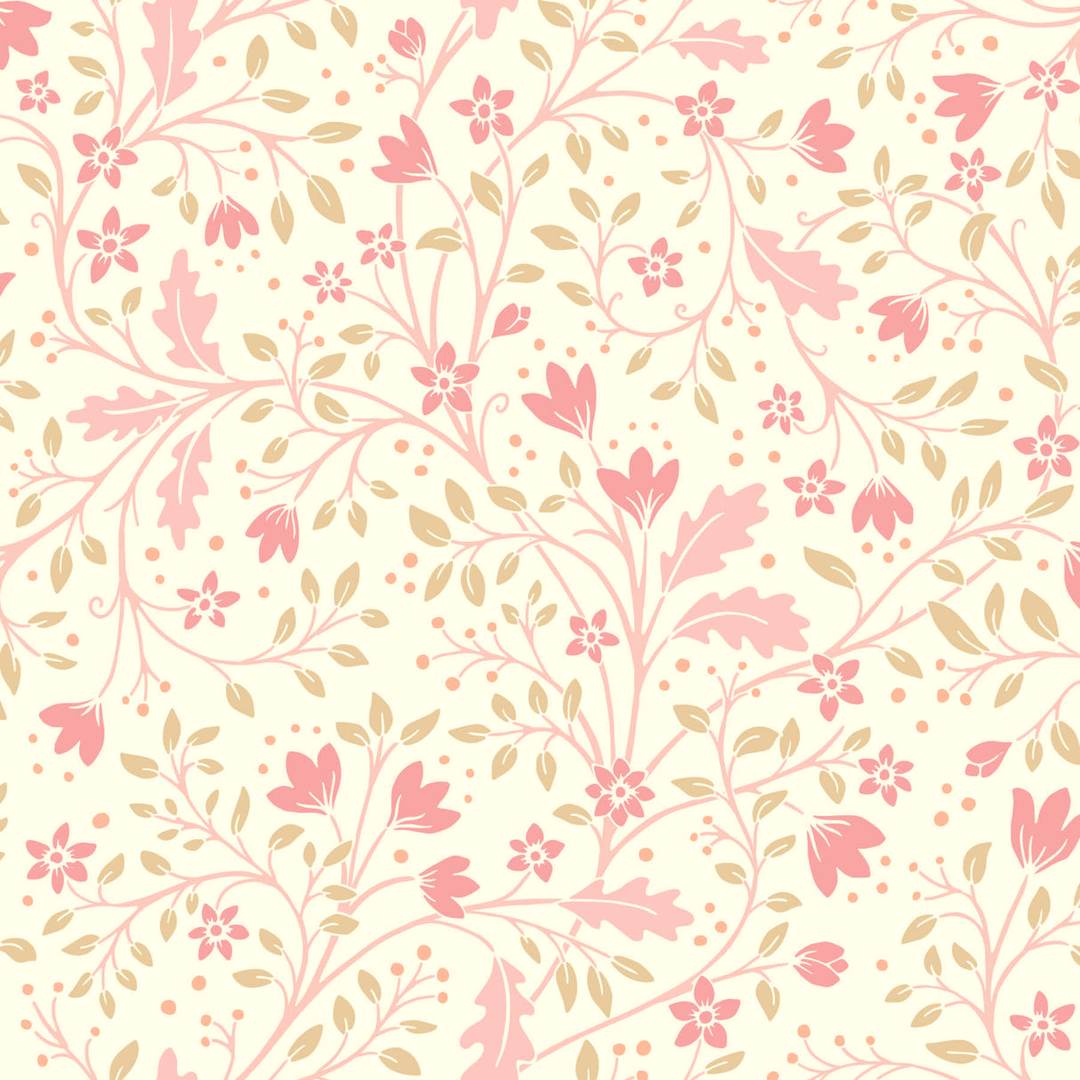 Clematis Wallpaper by Anna Black Creative