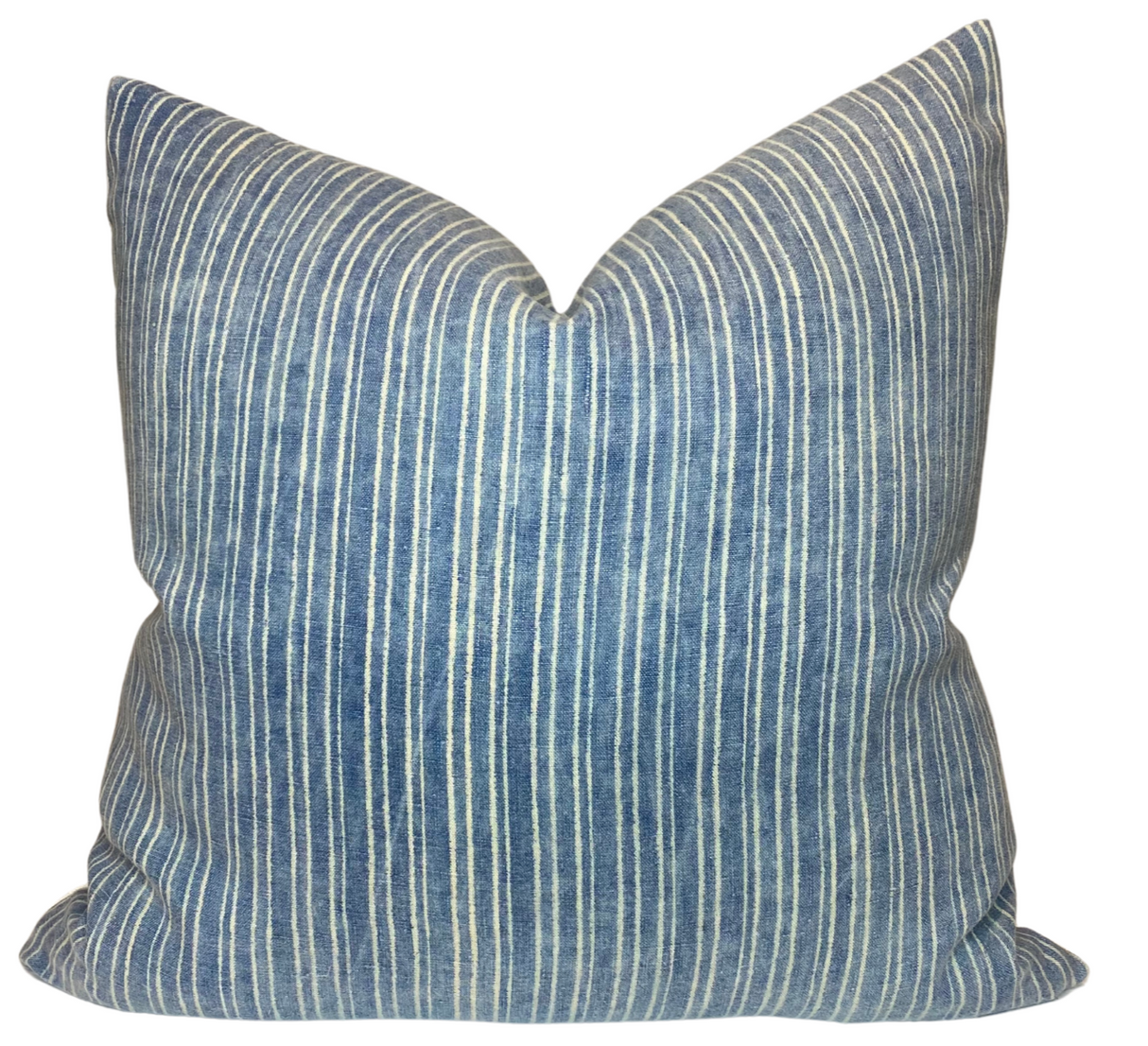 Tristan Pillow Cover in Aurora Blue, Rose Tarlow Textiles
