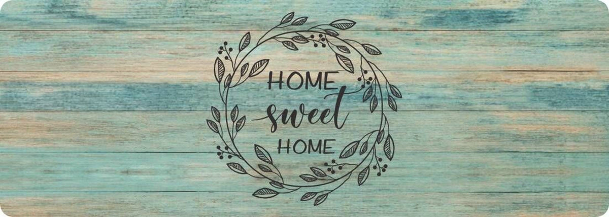 19.6 in. x 55 in. Anti-Fatigue Kitchen Runner Mat (Home Sweet Home)