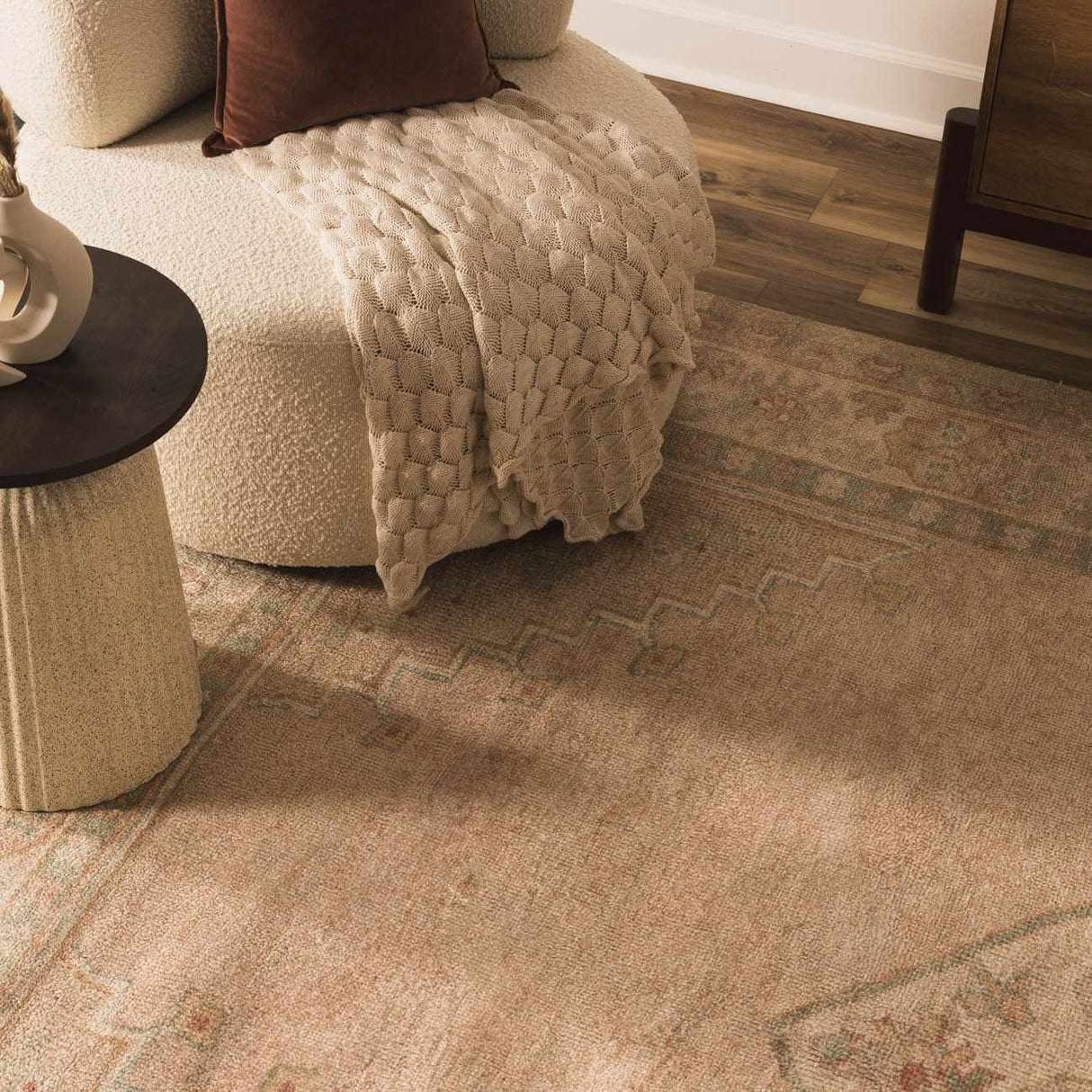 Luciana II Traditional Medallion Area Rug