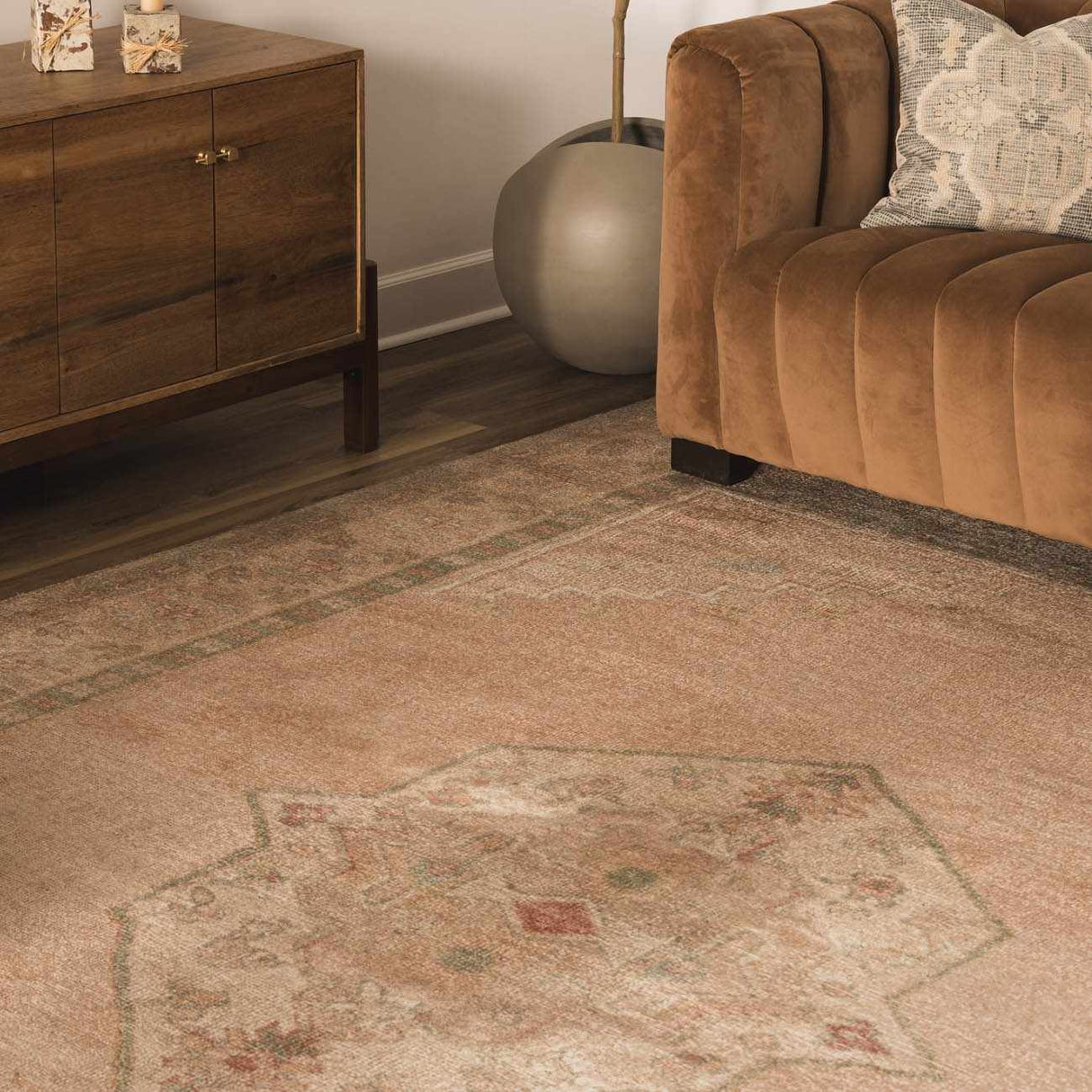 Luciana II Traditional Medallion Area Rug