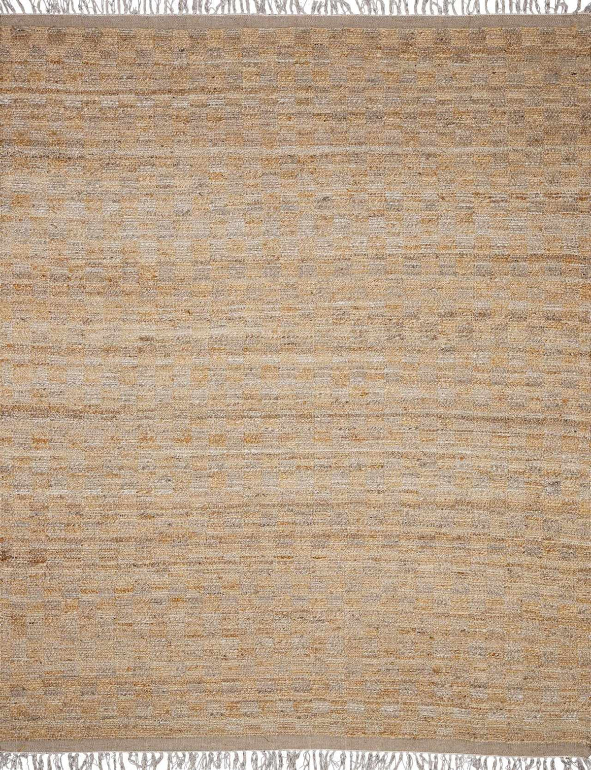 Boutique Rugs Lonut Checkered Jute Area Rug