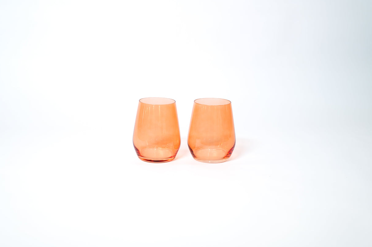 Aperol Orange - Colored Wine Glass