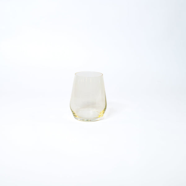 Lemon Drop Yellow- Stemless Colored Wine Glass