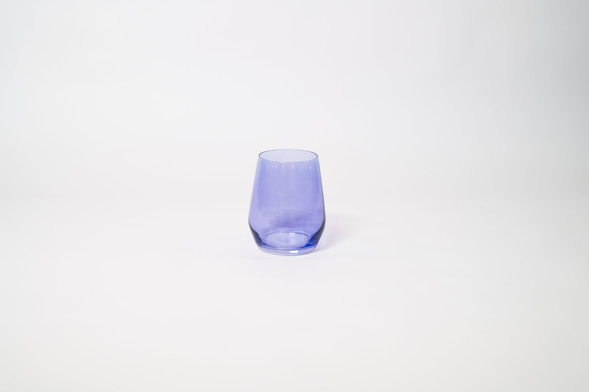 Veri Peri Purple - Stemless Colored Wine Glass