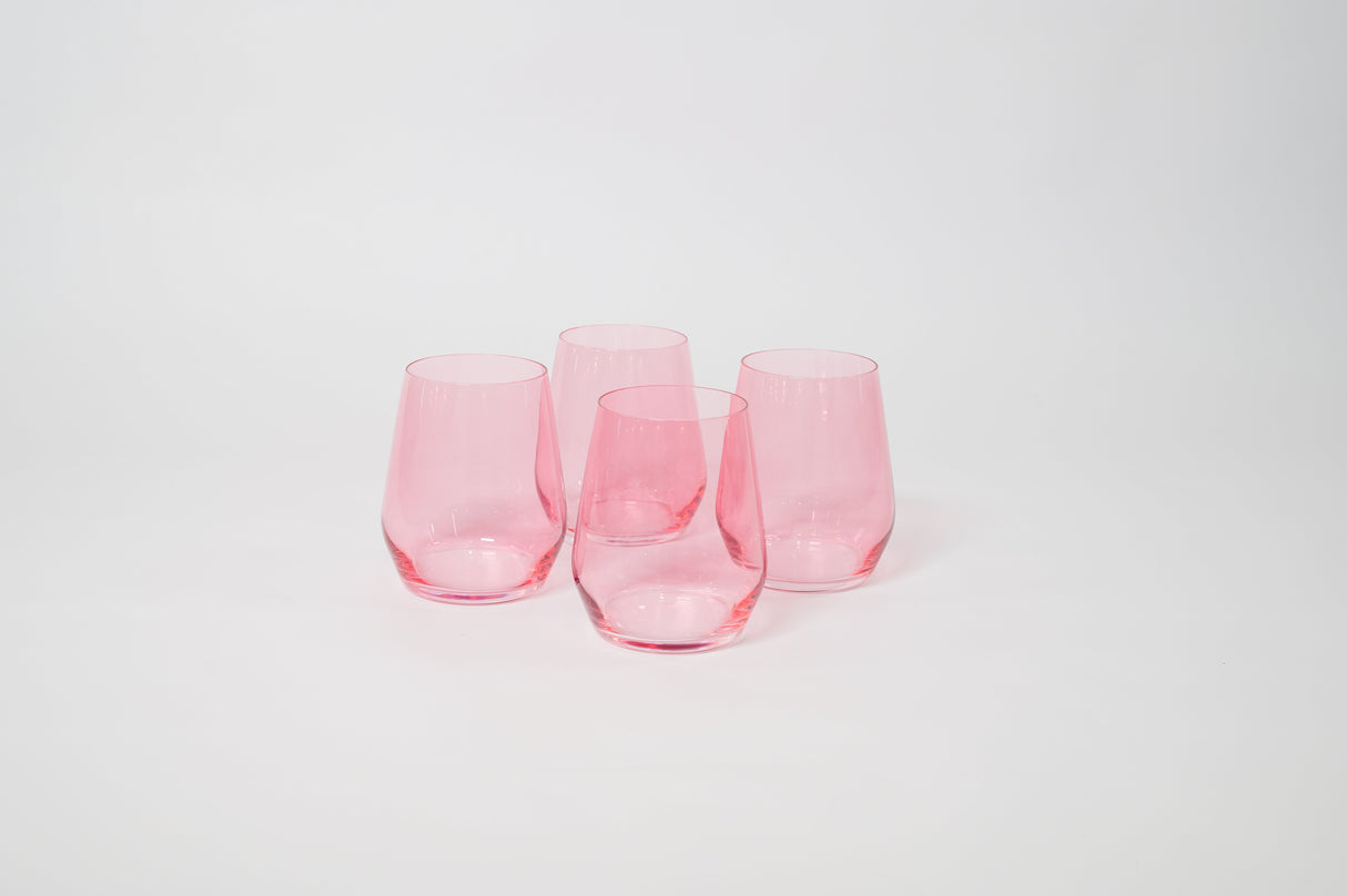 Bubblegum Pink - Colored Wine Glass