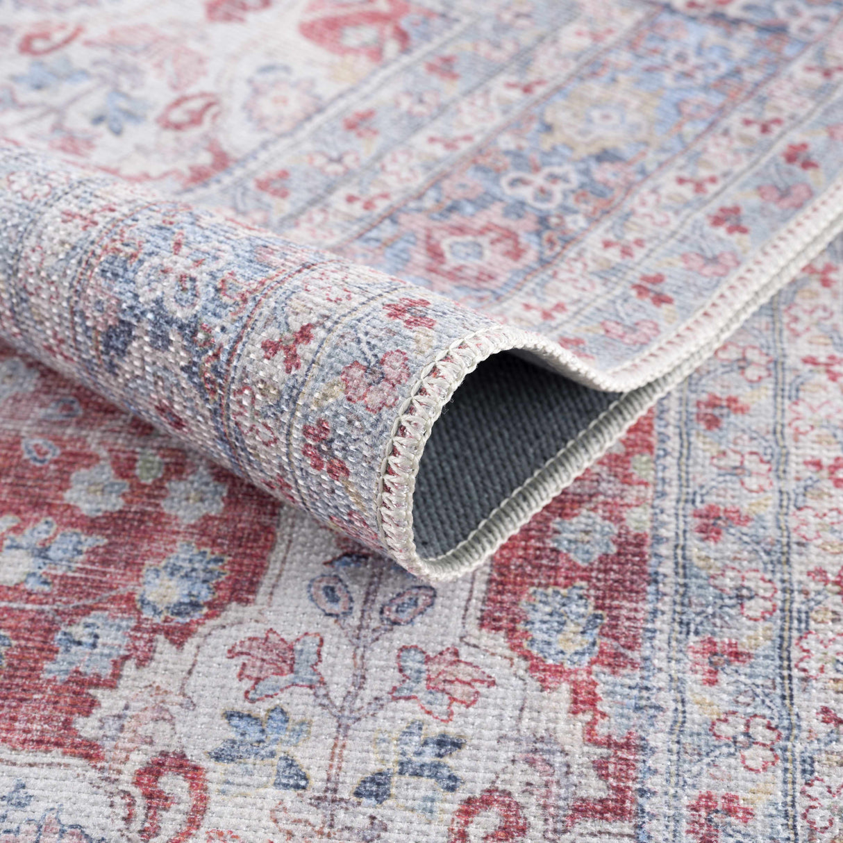 Rust Goma Vintage Area Rug - Clearance