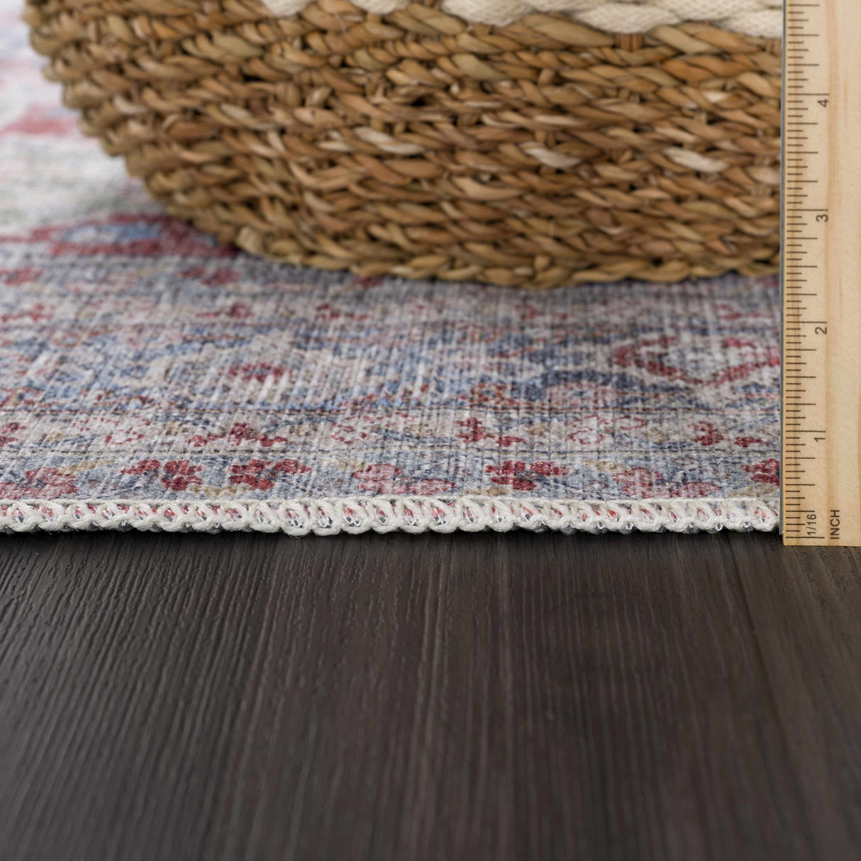 Rust Goma Vintage Area Rug - Clearance