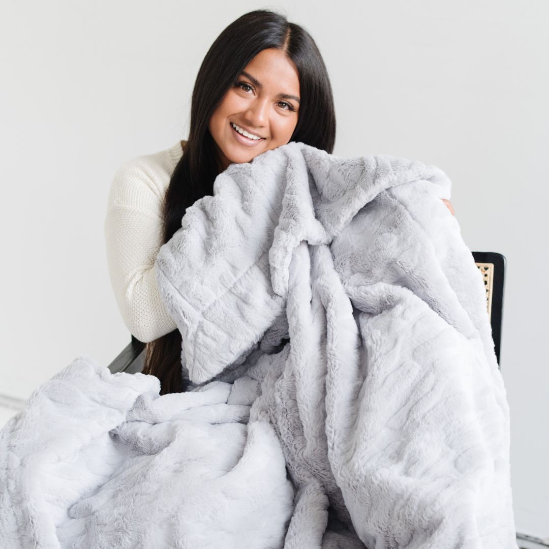 Saranoni PATTERNED FAUX FUR XL THROW BLANKETS - view 15