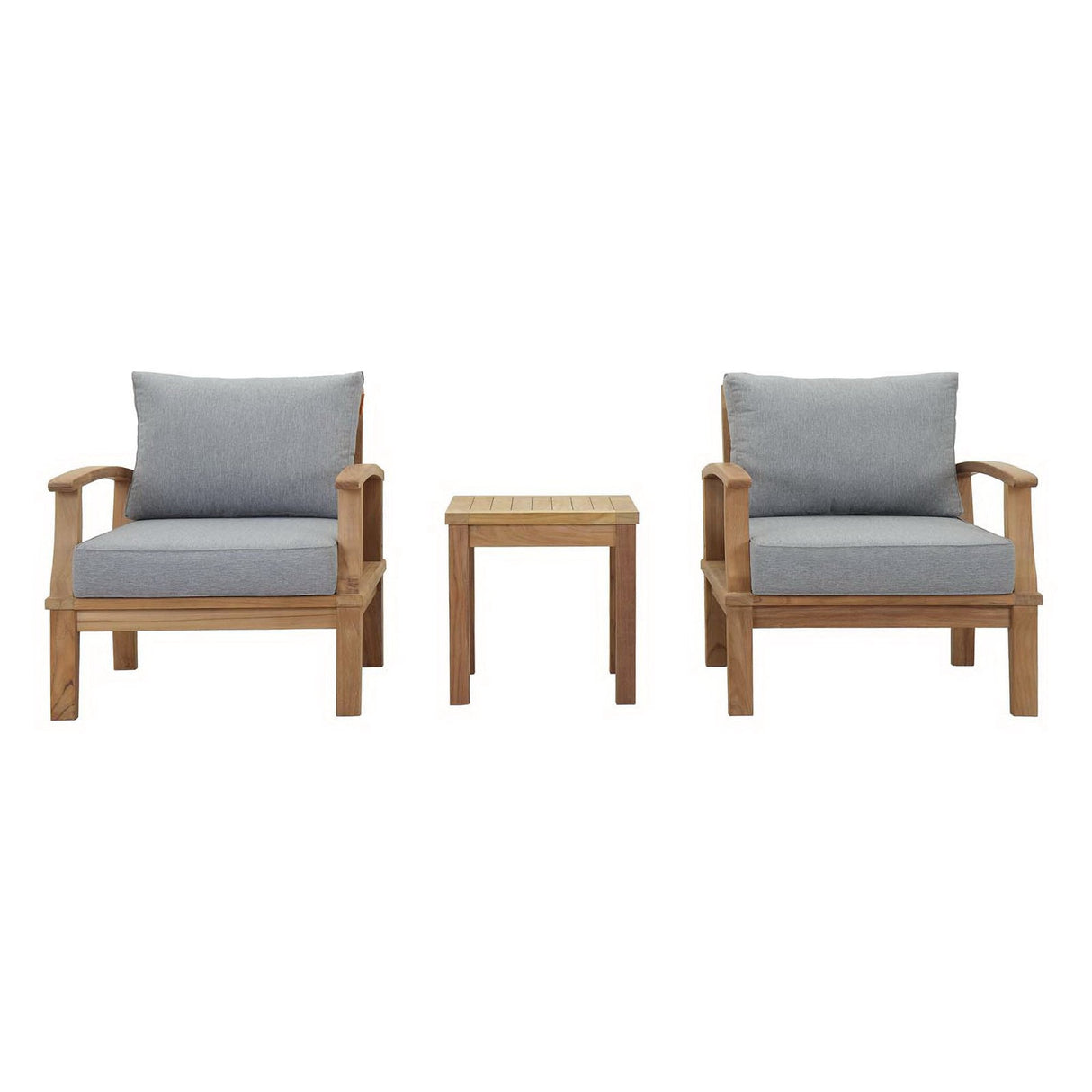 Marina 3-Piece Outdoor Patio Teak Set by Modway