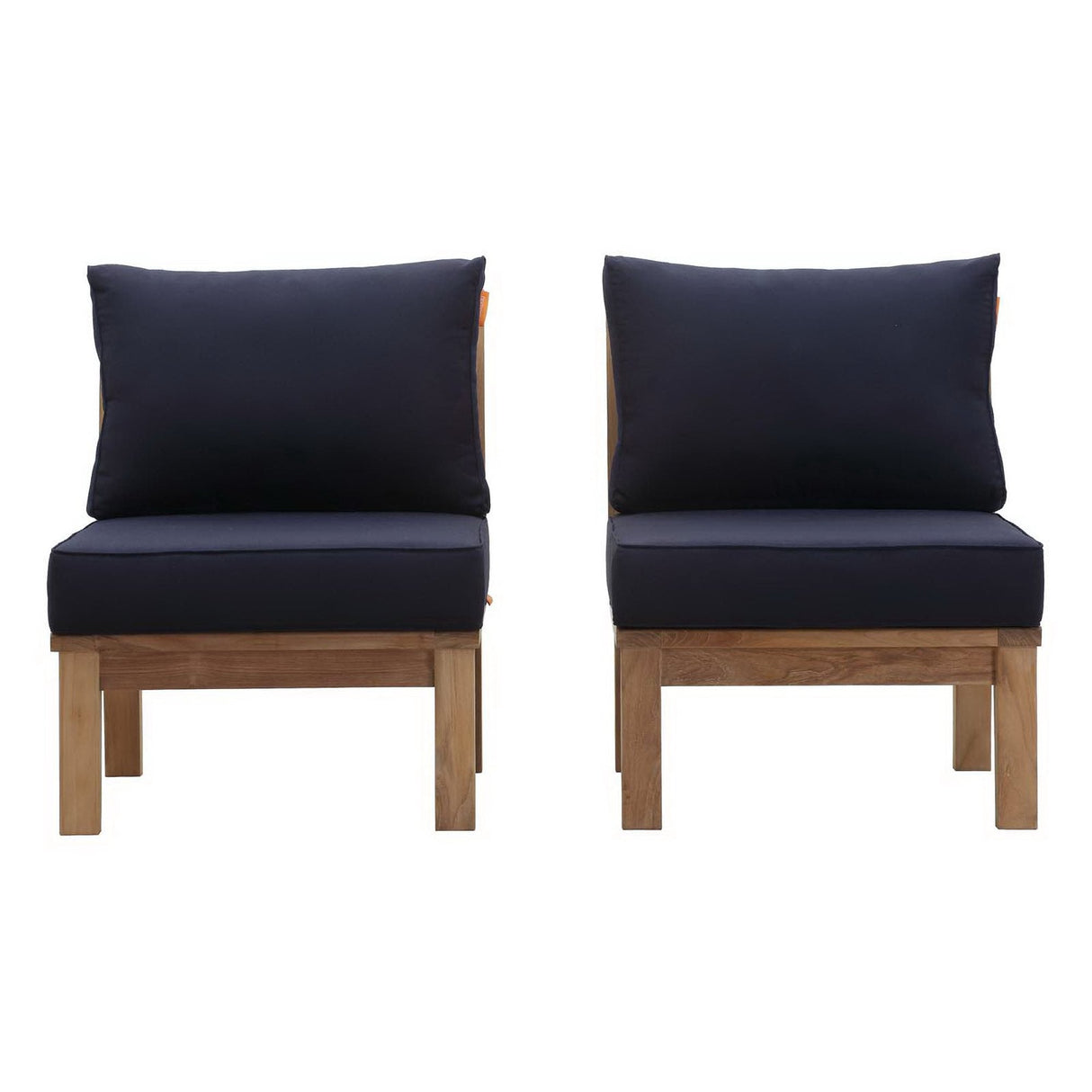 Marina 2 Piece Outdoor Patio Teak Set by Modway