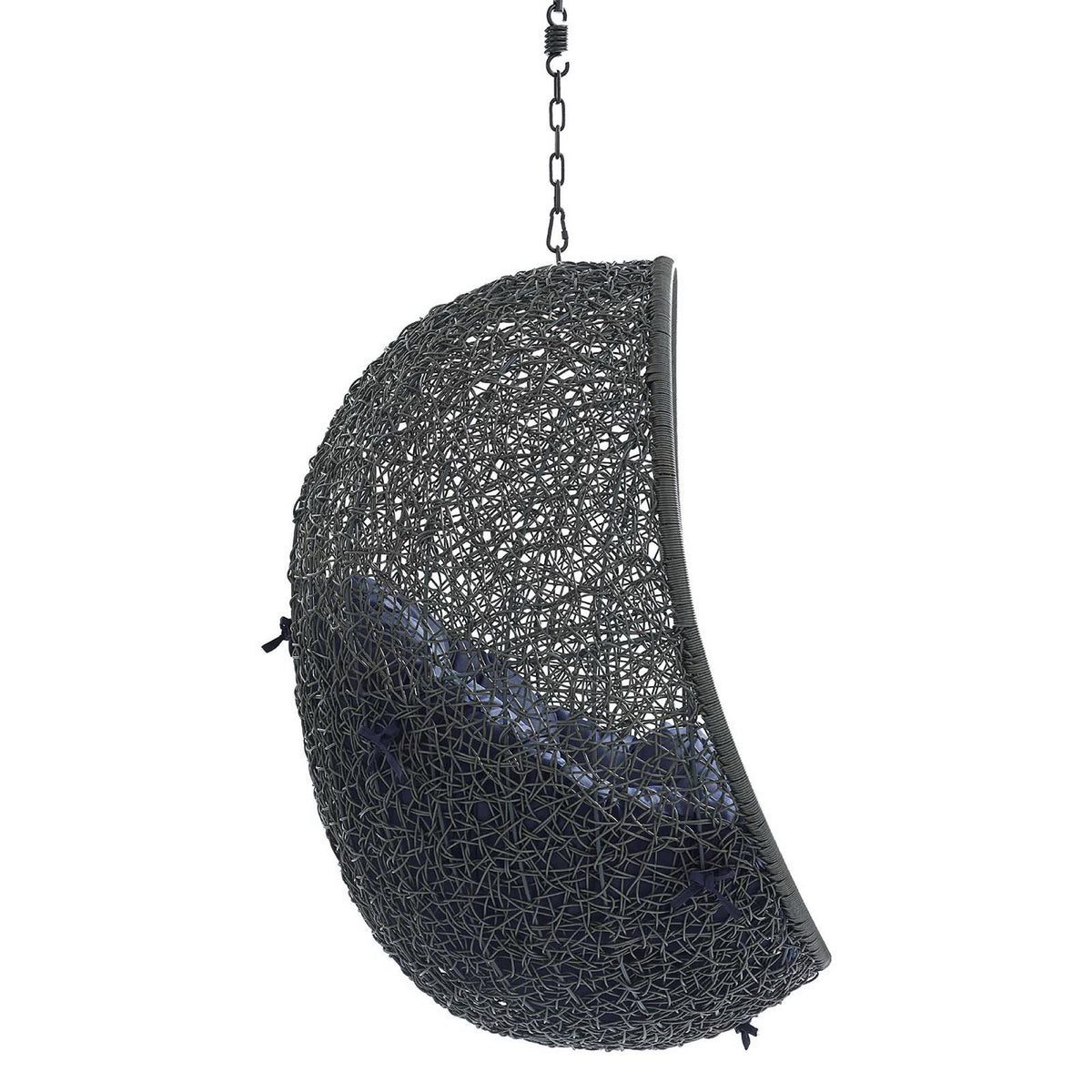 Hide Sunbrella® Fabric Swing Outdoor Patio Lounge Chair Without Stand by Modway