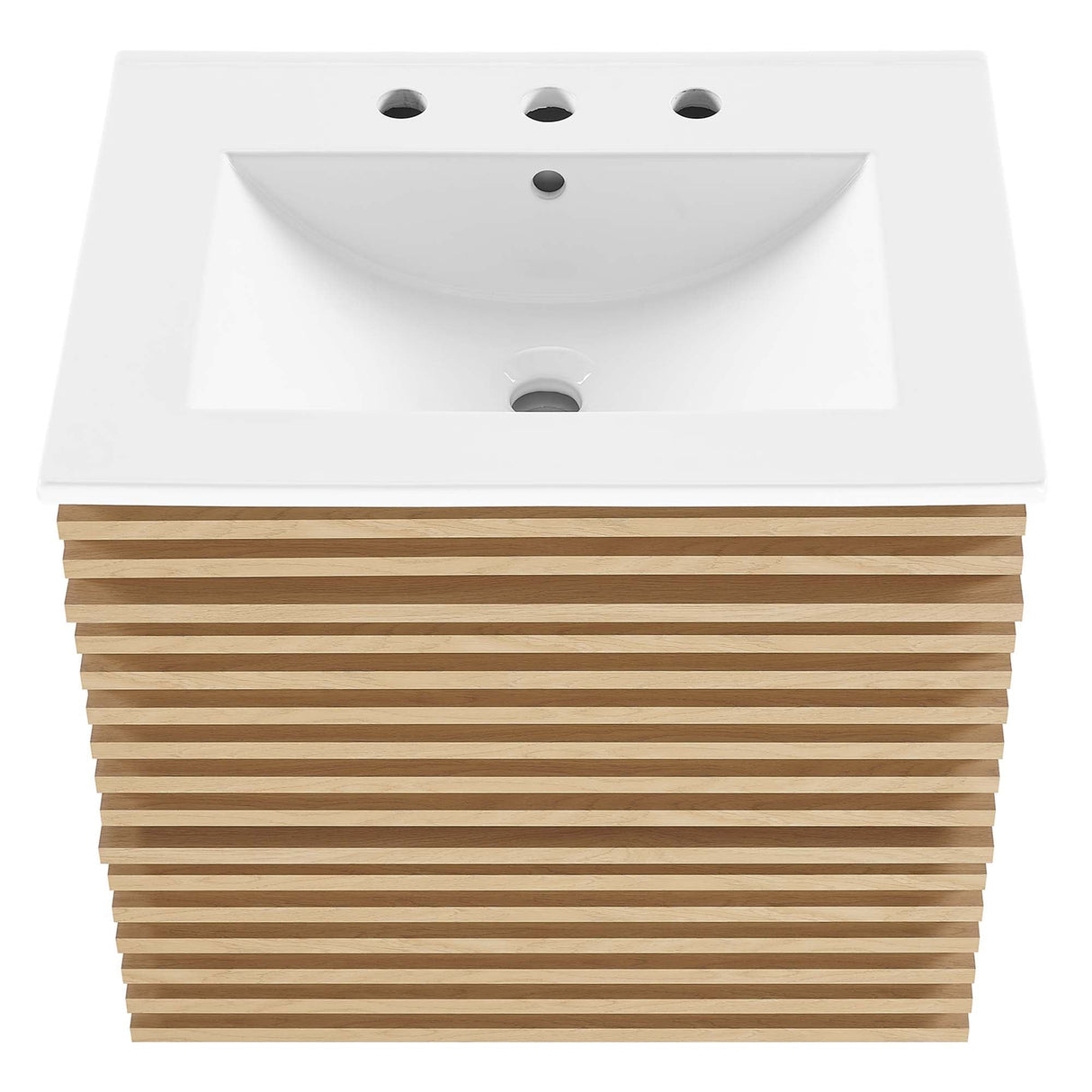 Render 24" Wall-Mount Bathroom Vanity by Modway