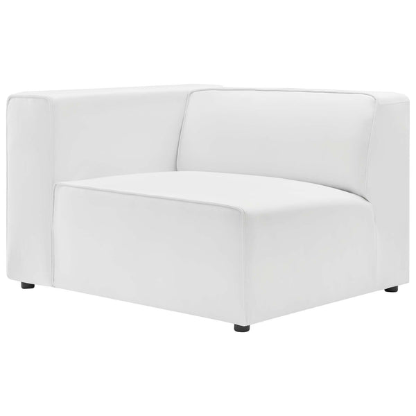 Mingle Vegan Leather Left-Arm Chair by Modway