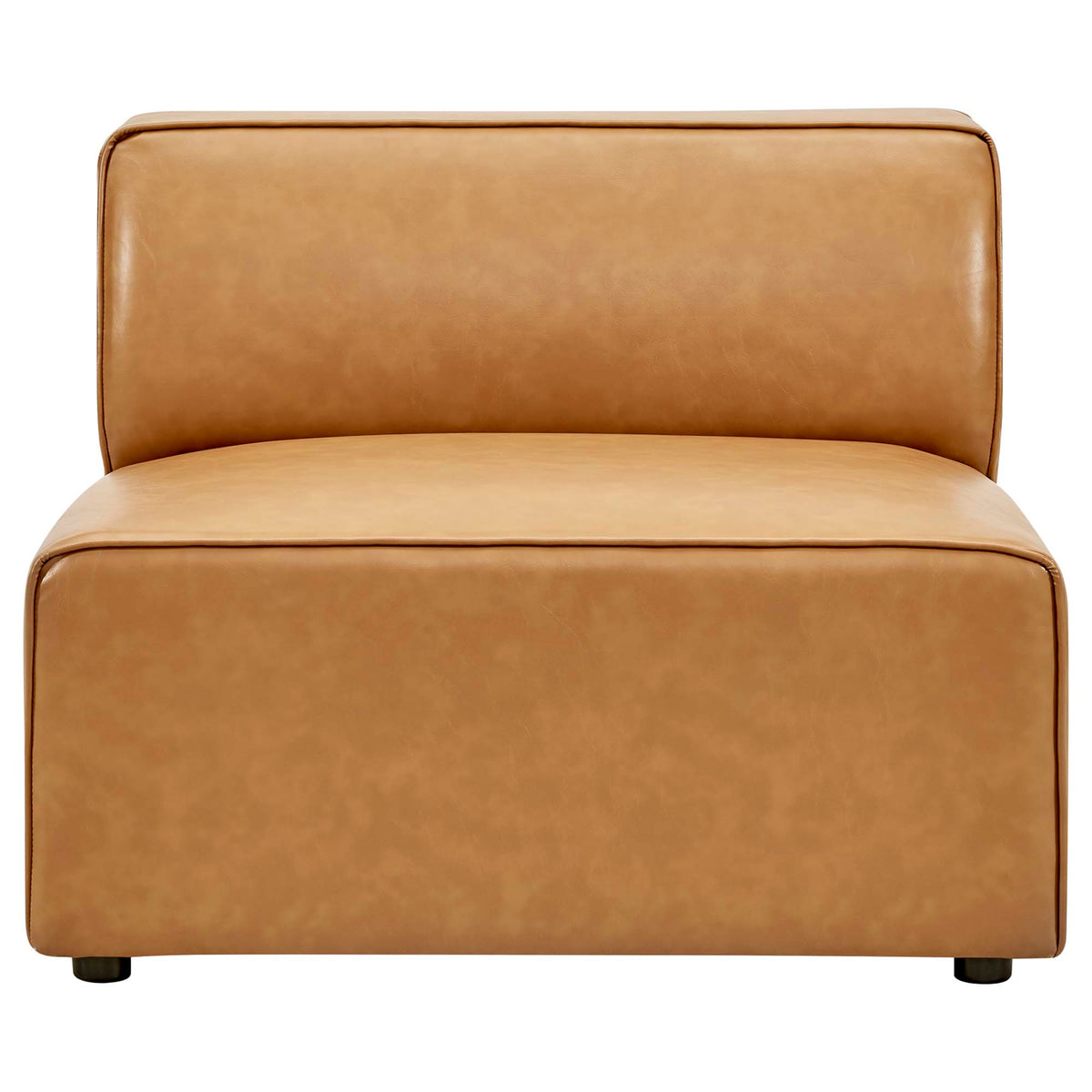 Mingle Vegan Leather Armless Chair by Modway