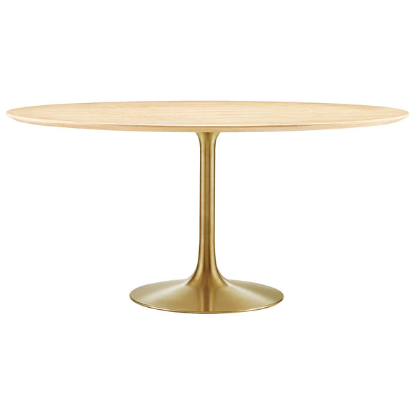 Lippa 60" Round Wood Dining Table by Modway
