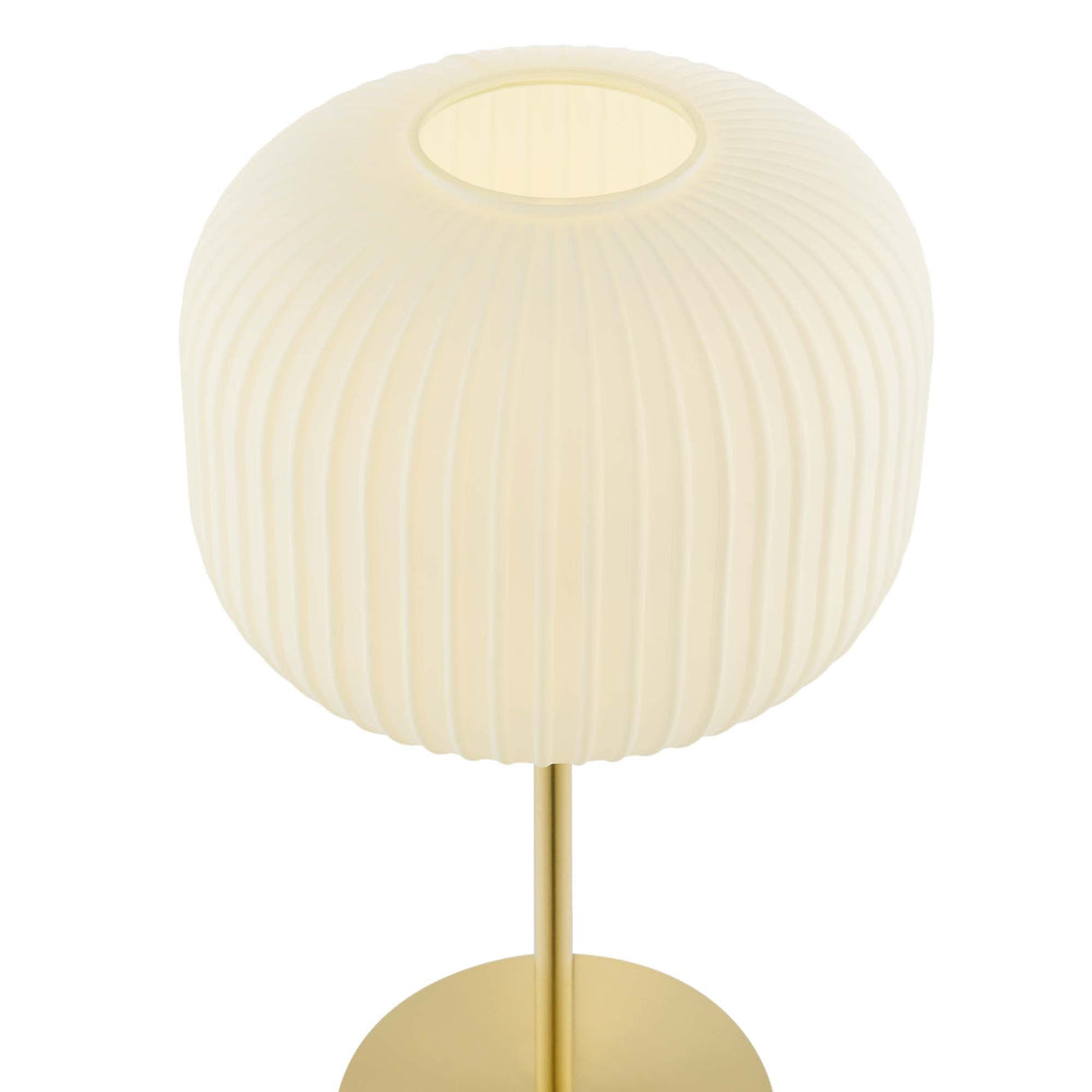 Reprise Glass Sphere Glass and Metal Table Lamp by Modway