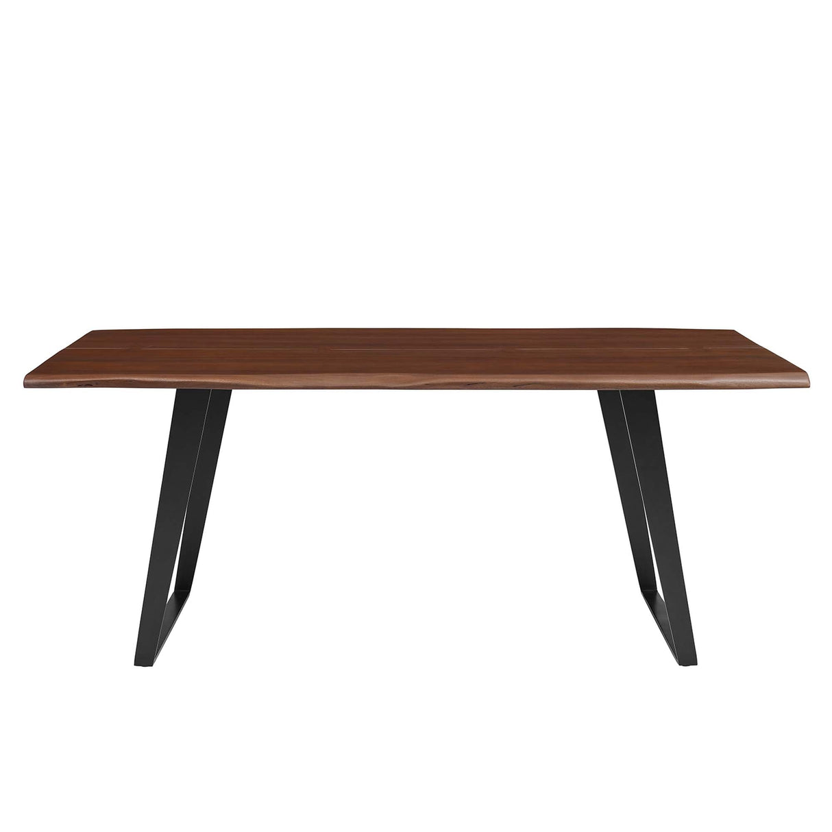 Viggo 74" Live Edge Acacia Wood Dining Table by Modway