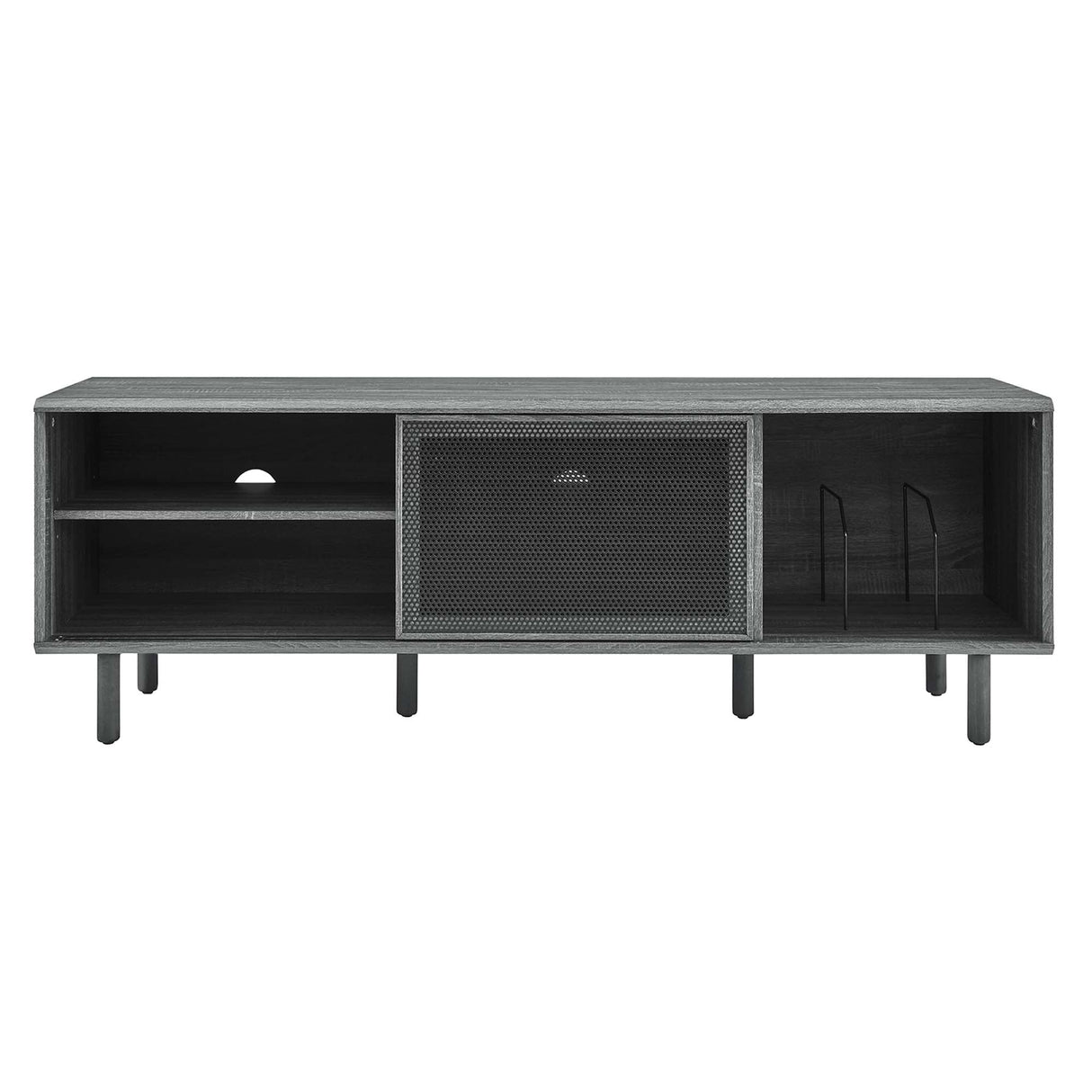 Kurtis 67" TV and Vinyl Record Stand by Modway