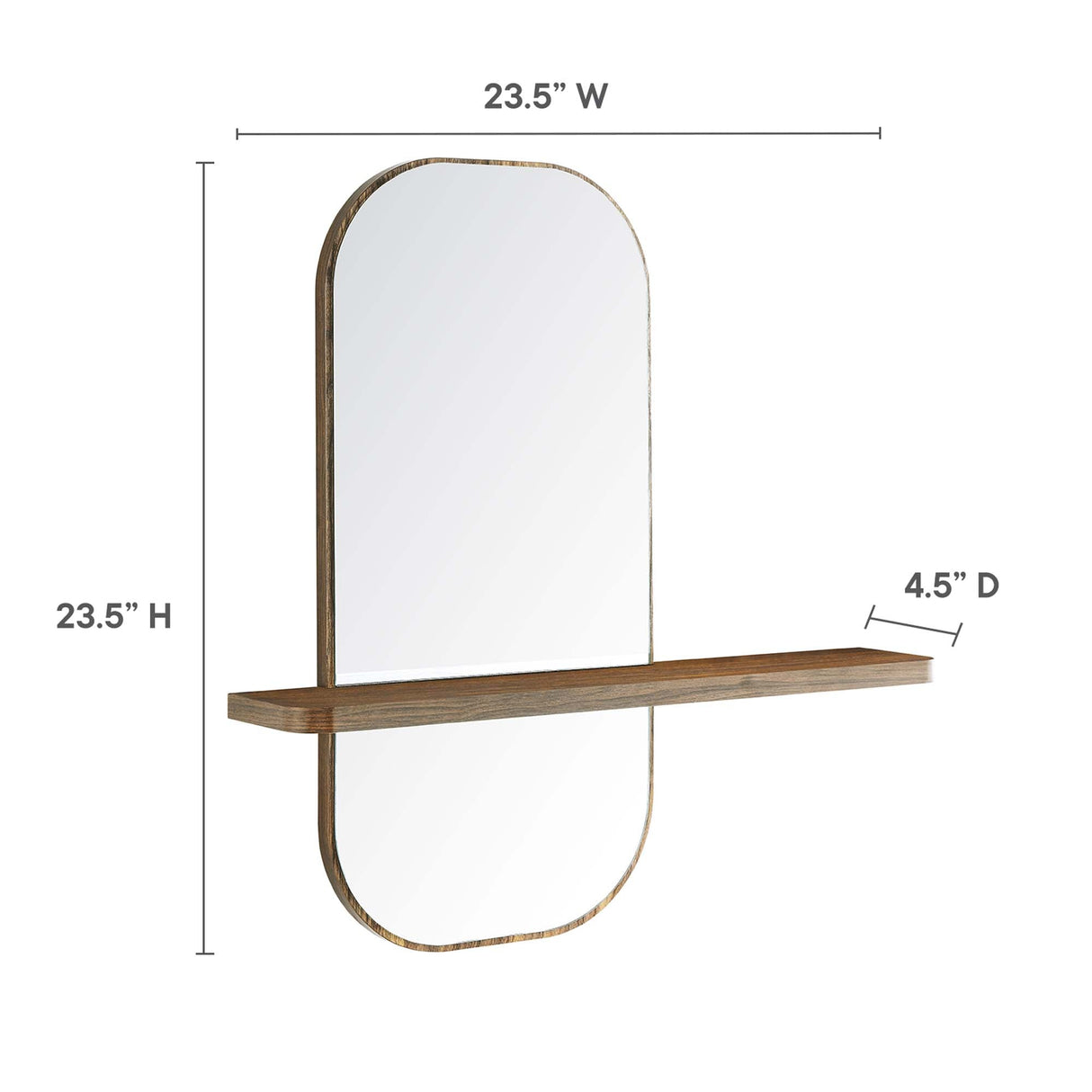 Solstice Mirror by Modway