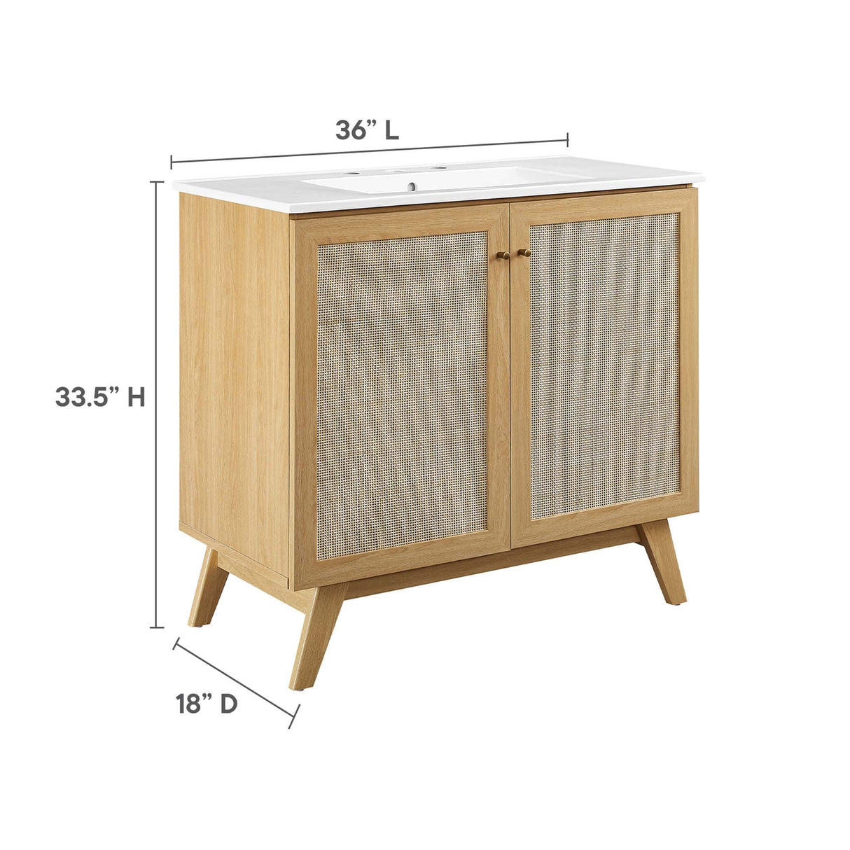 Soma 36" Bathroom Vanity by Modway