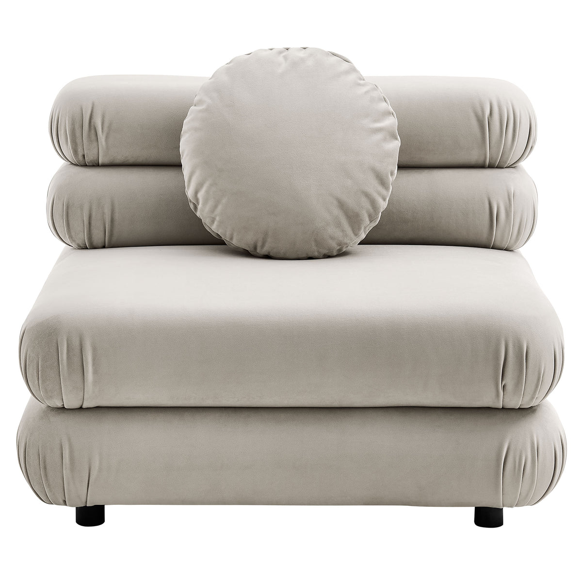 Jubilee 5-Piece Modular Performance Velvet Sectional Sofa by Modway