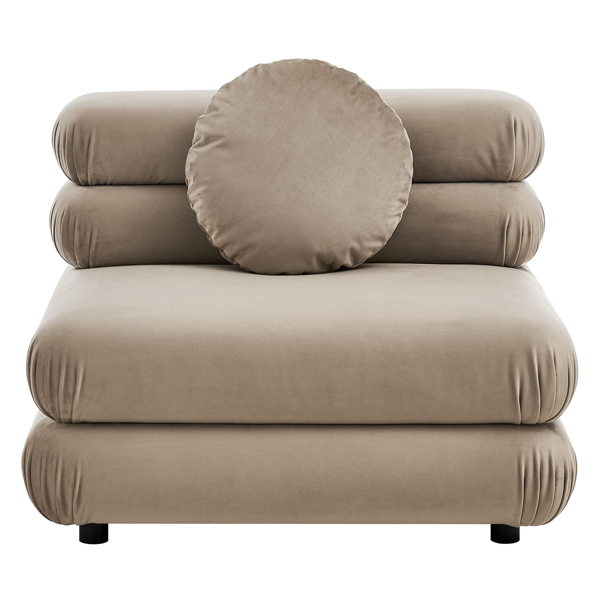 Jubilee 5-Piece Modular Performance Velvet Sectional Sofa by Modway