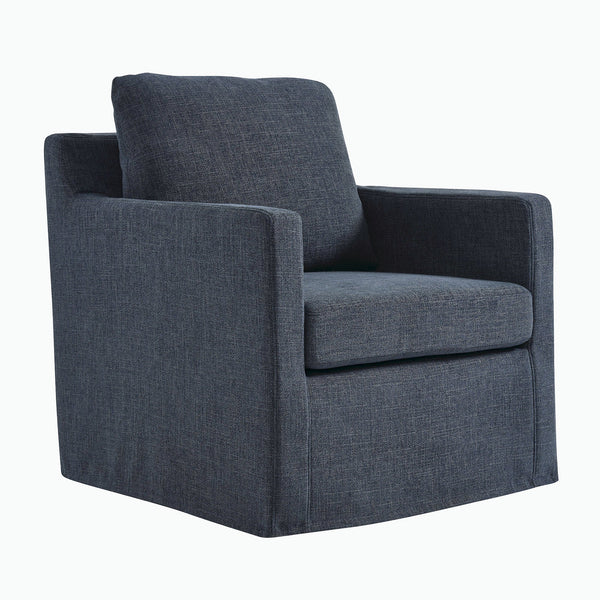 Serene Fabric Slipcovered Swivel Armchair by Modway