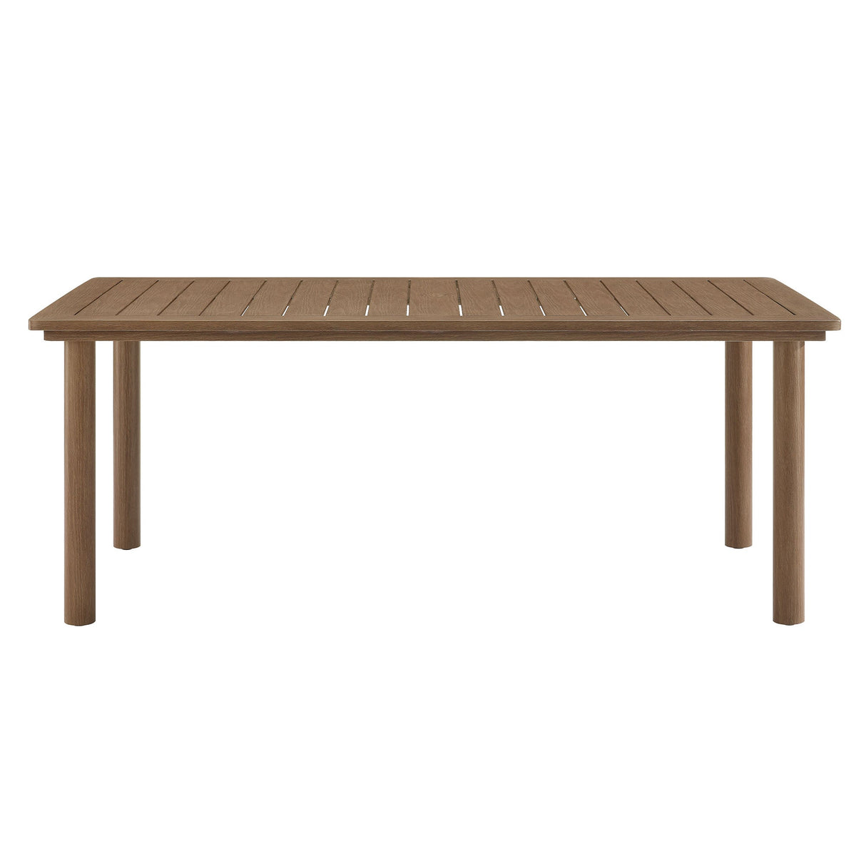 Parkland 76" Outdoor Aluminum Patio Dining Table by Modway