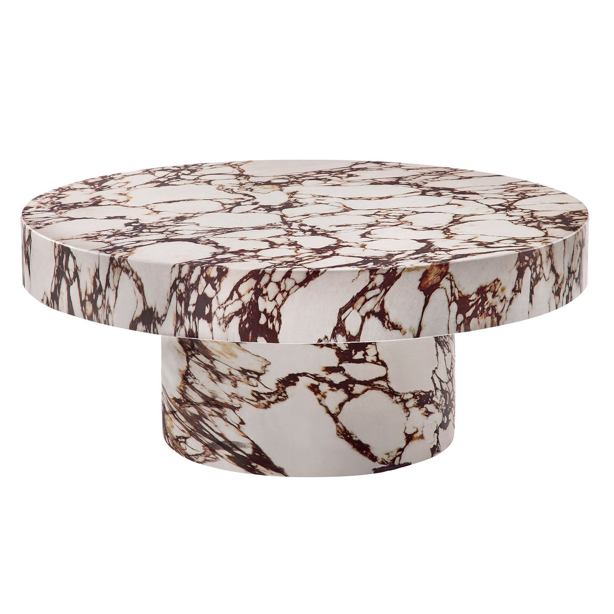 Alora Indoor - Outdoor Patio Concrete Round Coffee Table by Modway