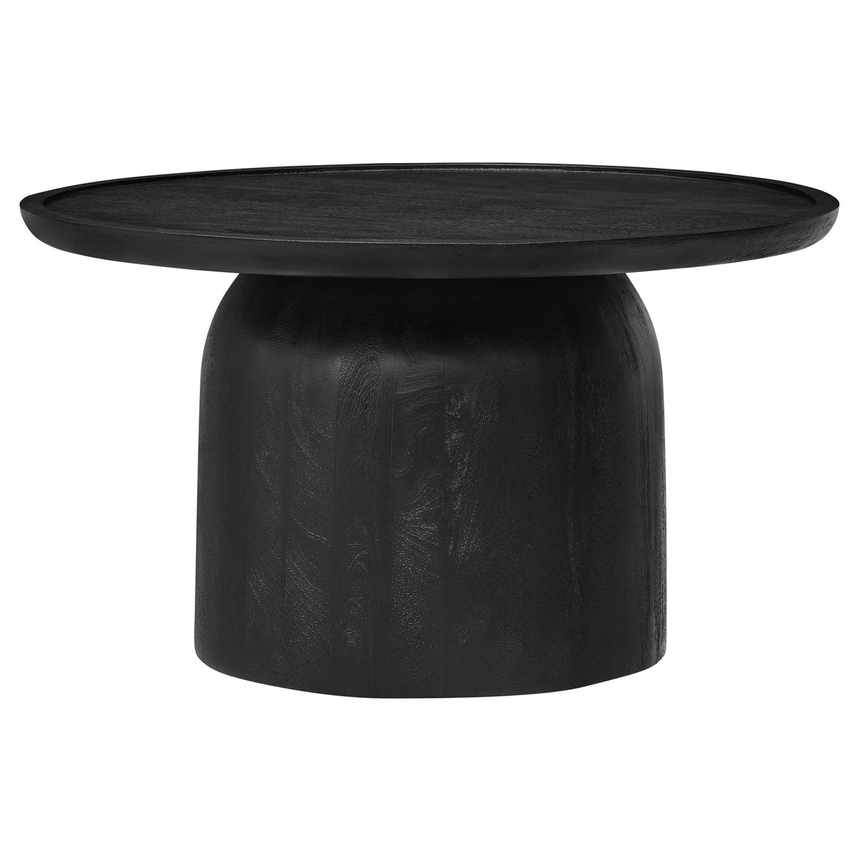 Holloway 30" Round Mango Wood Coffee Table by Modway