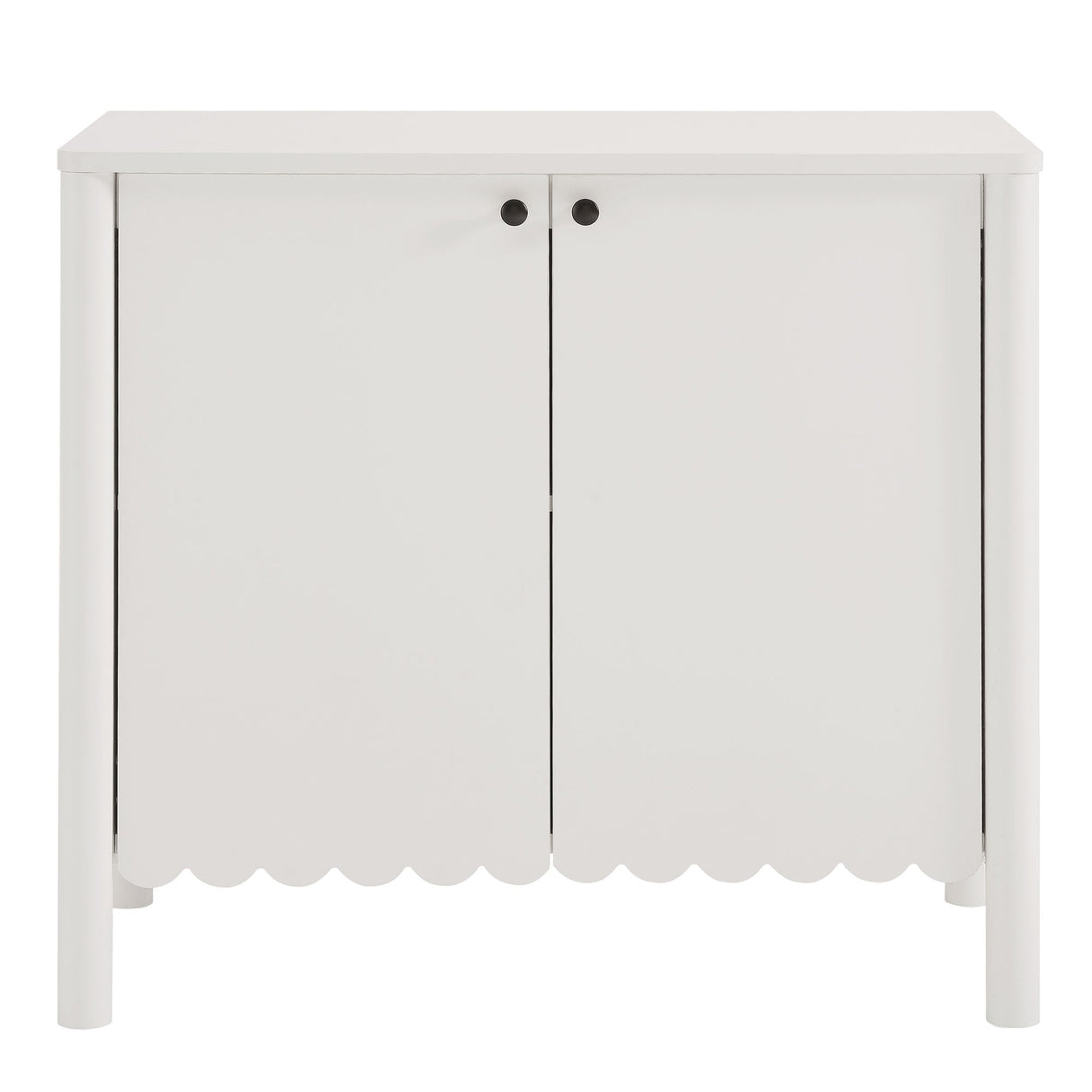 Emmeline 35" 2-Door Scalloped Sideboard Cabinet by Modway