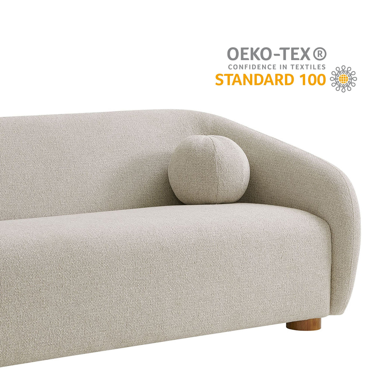 Holland 85" Chenille Fabric Sofa by Modway