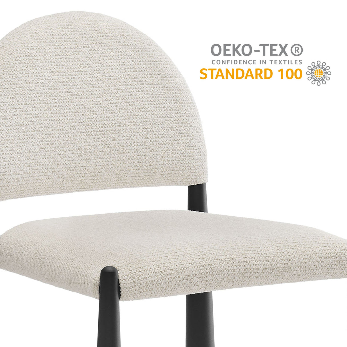 Hayley Upholstered Fabric Dining Side Chair by Modway