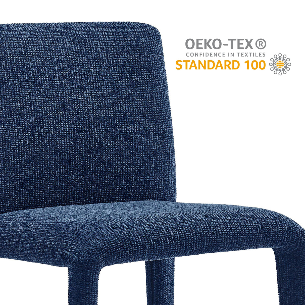 Rhodes Fabric Upholstered Dining Chair by Modway