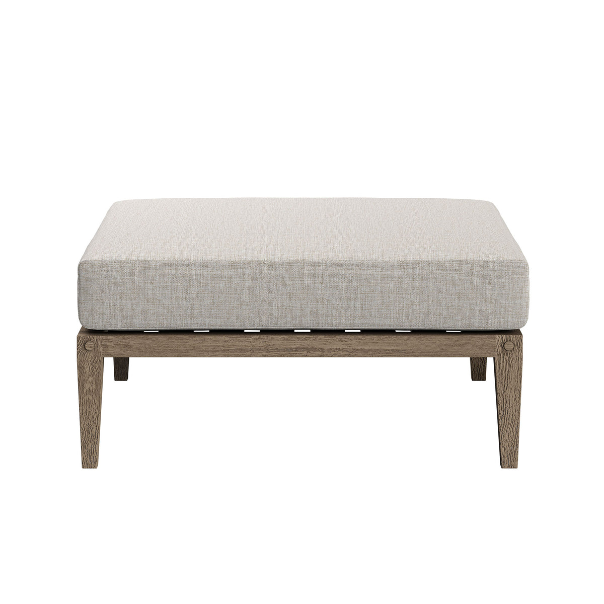 Northlake Outdoor Patio Teak Wood Loveseat and Ottoman Set by Modway