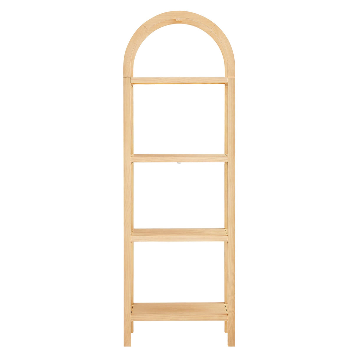 Vexley 72 Inch Tall Narrow Arched Bookshelf by Modway