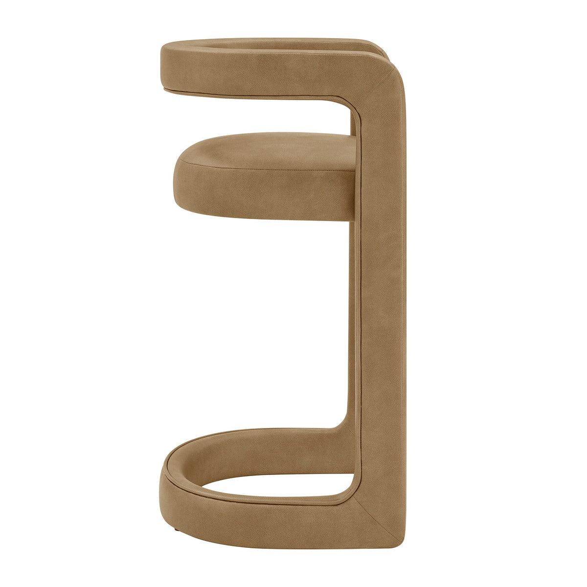 Winslow Premium Vegan Leather Bar Stool Set of 2 by Modway
