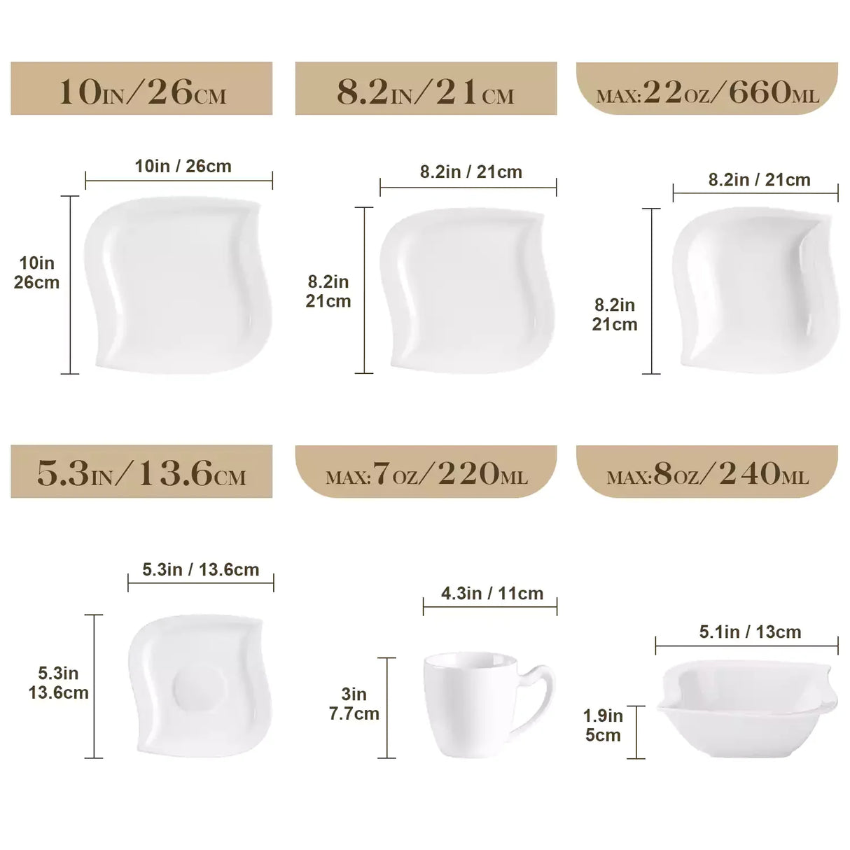 Elvira 36 Piece Dinnerware Set