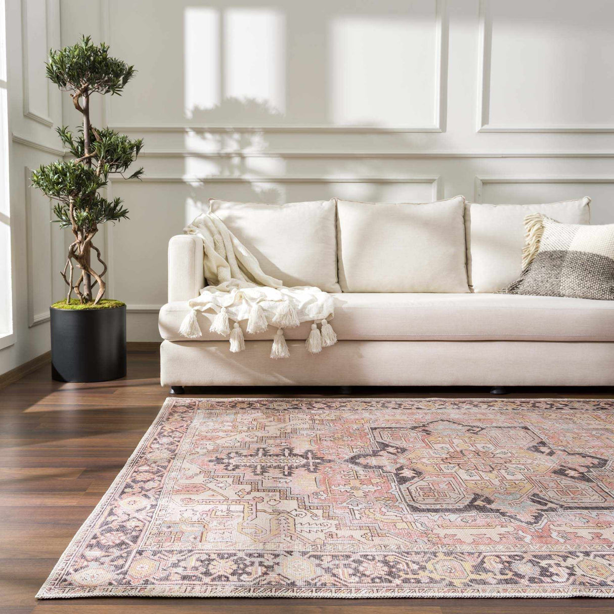 Boutique Rugs Nadia Dust Pink Area Rug - view 4