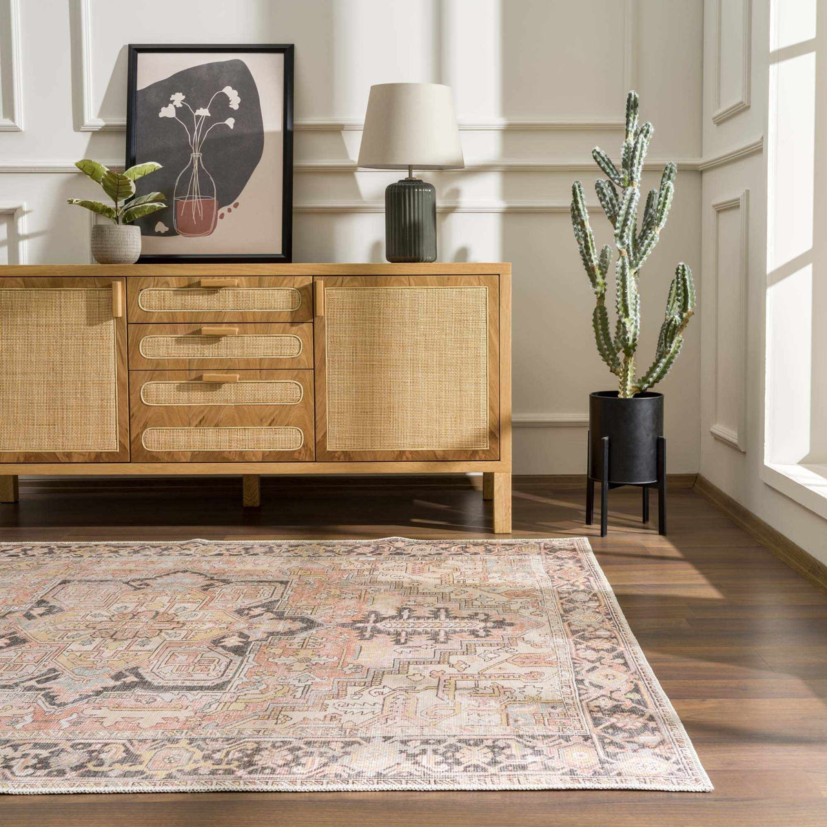 Boutique Rugs Nadia Dust Pink Area Rug - view 5