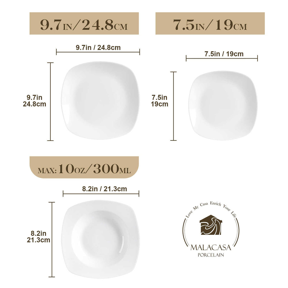 Elisa 18 Piece Dinnerware Set
