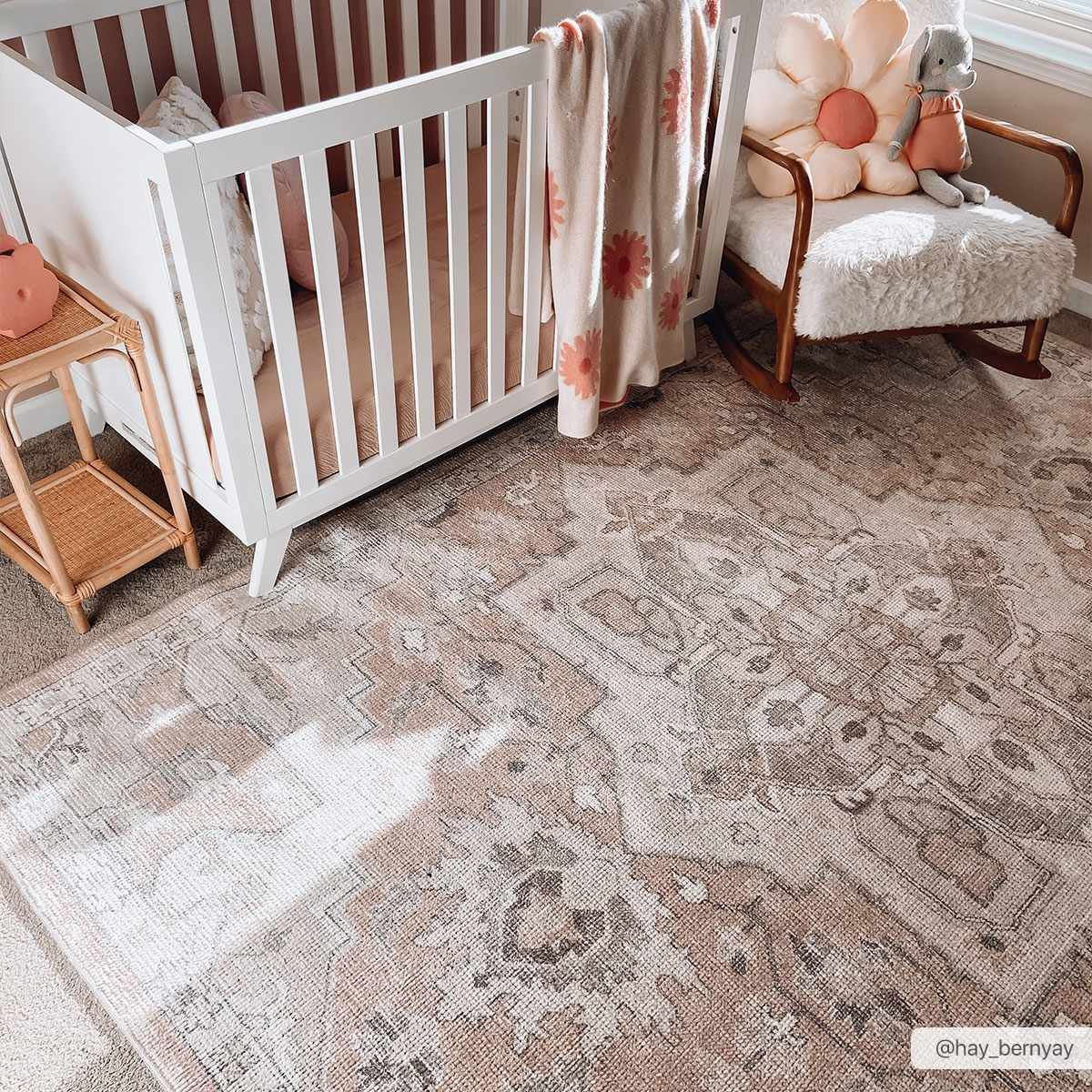Elle Medallion Taupe Area Rug