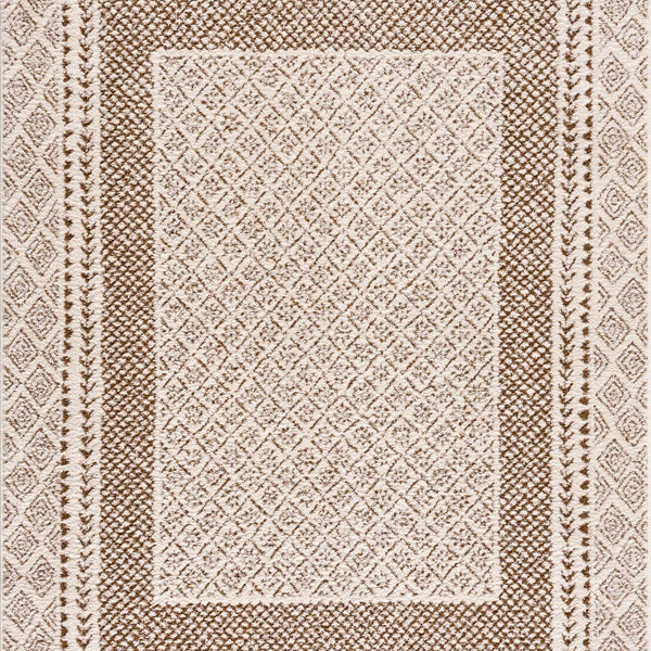 Julio Scandi Boho Area Rug - Brown