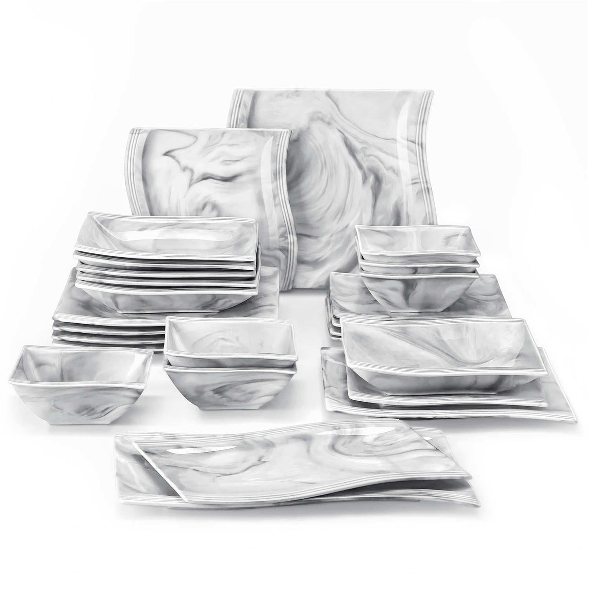 Flora 26 Piece Dinnerware Set for 6