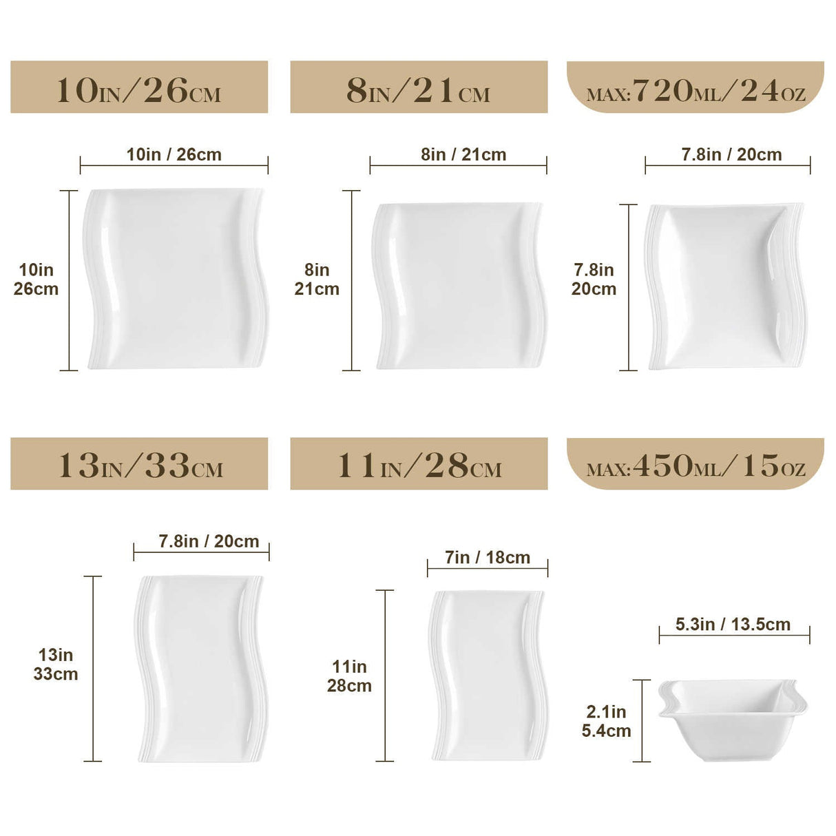 Flora 26 Piece Dinnerware Set